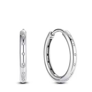 Sterling Silver 18mm Small Hoop Earrings